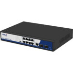 سوئیچ مدیریتی POE 8 پورت مدل HR-AFGM-82NS