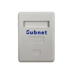 کیستون باکس یوبی نت مدل تک پورت UTP CAT6 (روکار)